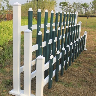 PVC塑鋼草坪護(hù)欄 綠色環(huán)保的城市綠化守護(hù)者