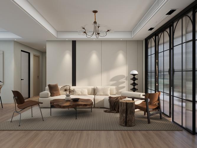 侘寂風(fēng)普通住宅室內(nèi)裝修設(shè)計(jì) 于樸素中見(jiàn)永恒，在不完美中尋安寧